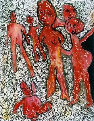 No title, 1996, mixed techniques, 23 x 18 cm