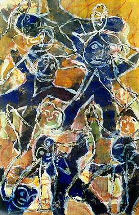 No title, 1996, mixed techniques, 41 x 26,5 cm