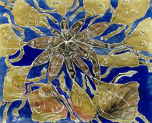 No title, 1996, mixed techniques, 27 x 32,5 cm