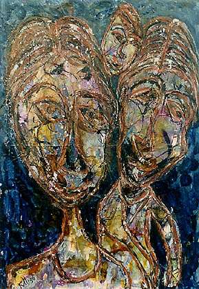 No title, 1996, mixed techniques, 24 x 16,5 cm