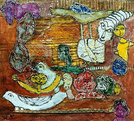 No title, 1996, mixed techniques, 22 x 24,5 cm