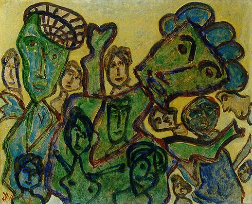 No title0, 1997, mixed techniques, 40 x 50 cm