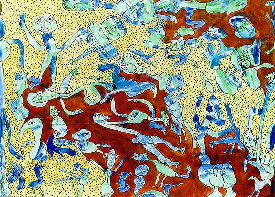 No title, 1997, mixed techniques, 24 x 16,5 cm