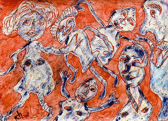 No title, 1998, mixed techniques, 31,5 x 24 cm