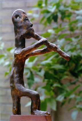 Fluiter uit Mesopotami&euml; door Melgert Dale